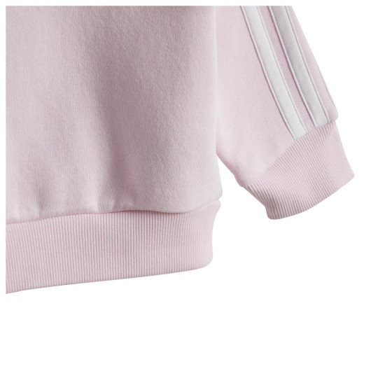 Adidas Βρεφικές φόρμες σετ Essentials Tiberio 3-Stripes Fleece Crew Set